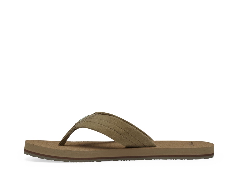 サヌック M ビール コージー スタッカー スエード タン