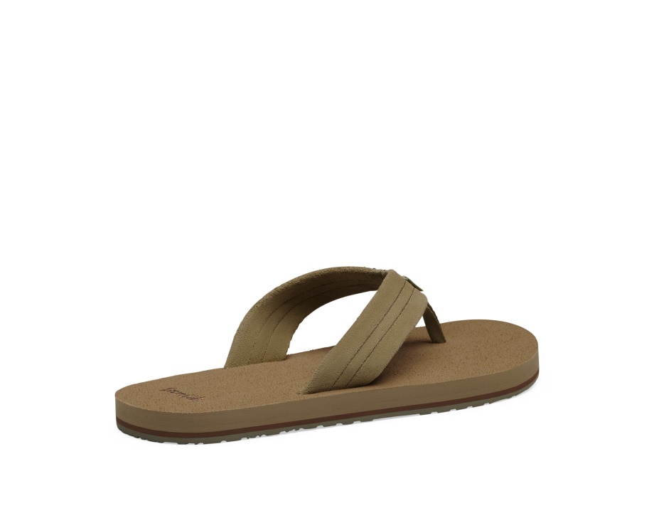 サヌック M ビール コージー スタッカー スエード タン