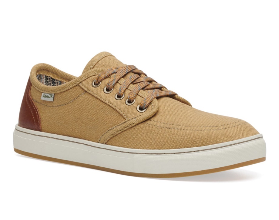 Sanuk M 干潮線レースワックス麻ディジョン