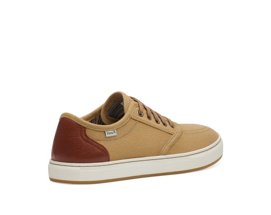 Sanuk M 干潮線レースワックス麻ディジョン