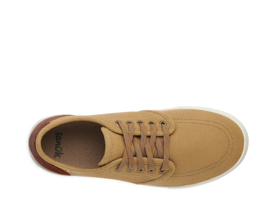 Sanuk M 干潮線レースワックス麻ディジョン