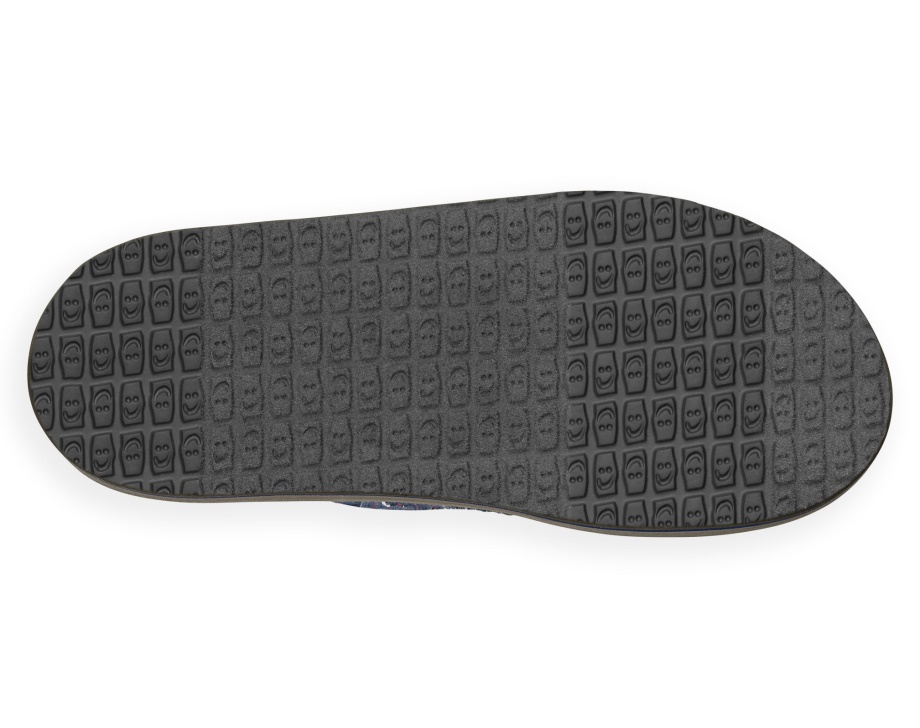 Sanuk M バガボンド St ファンク インディゴストライプ