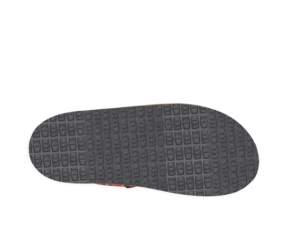 Sanuk M Vagabond St チェック柄 チル レッド マルチ