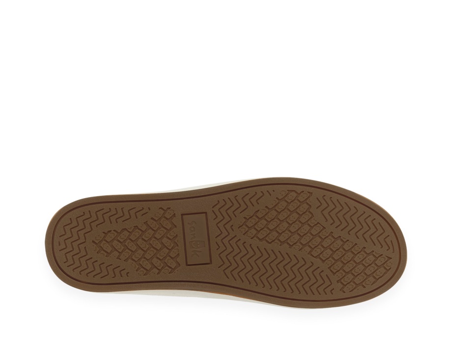 Sanuk W Avery レース ヘンプ ウォッシュド ホワイト