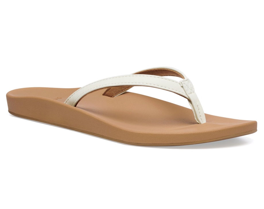 Sanuk W コズミック ヨガ ジョイ ホワイト