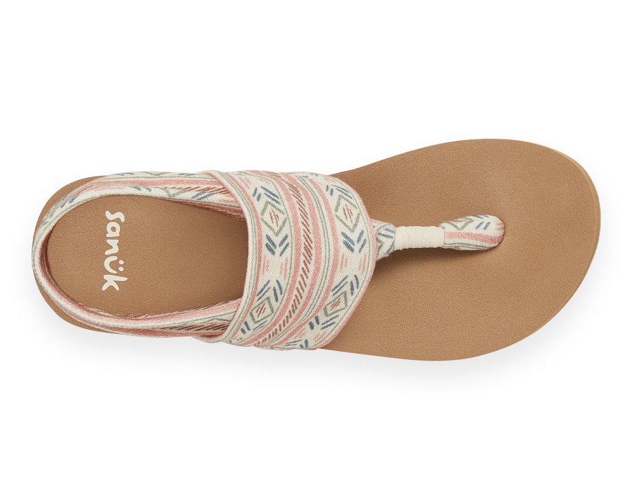 Sanuk W Sling St ブランケット ローズ マルチ