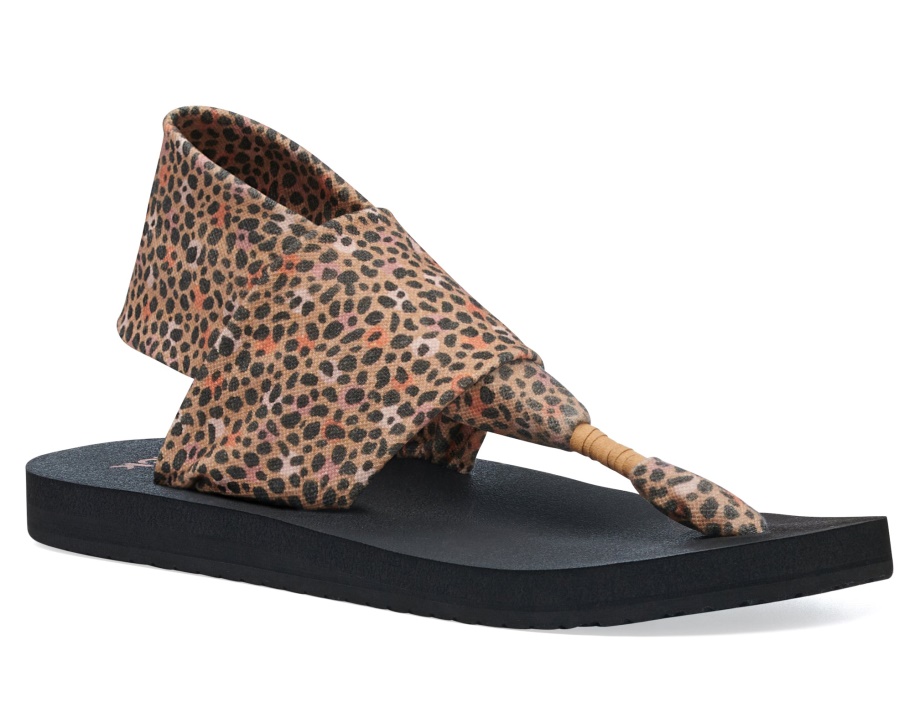 サヌーク W スリング St チーター タン マルチ