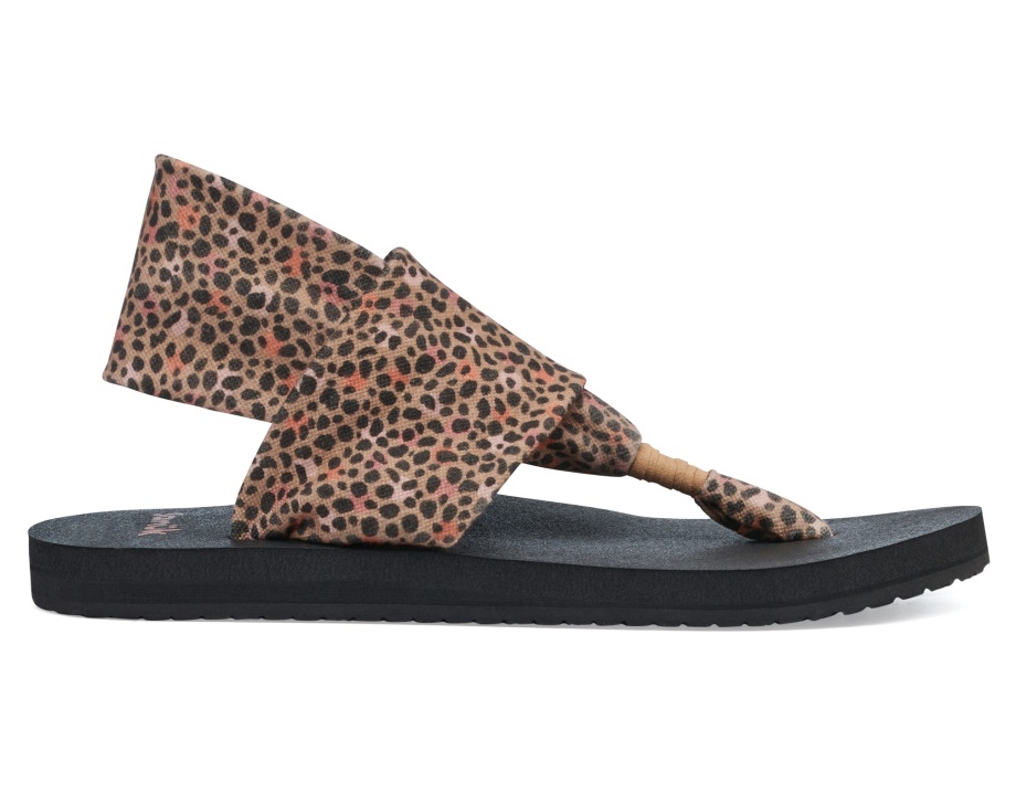 サヌーク W スリング St チーター タン マルチ