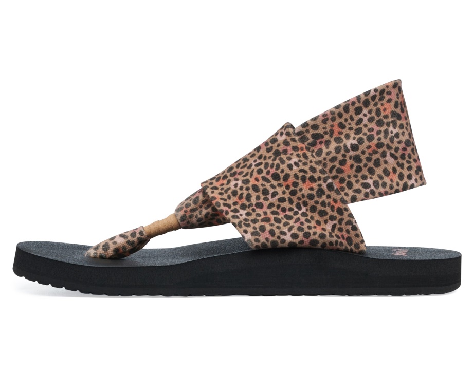 サヌーク W スリング St チーター タン マルチ