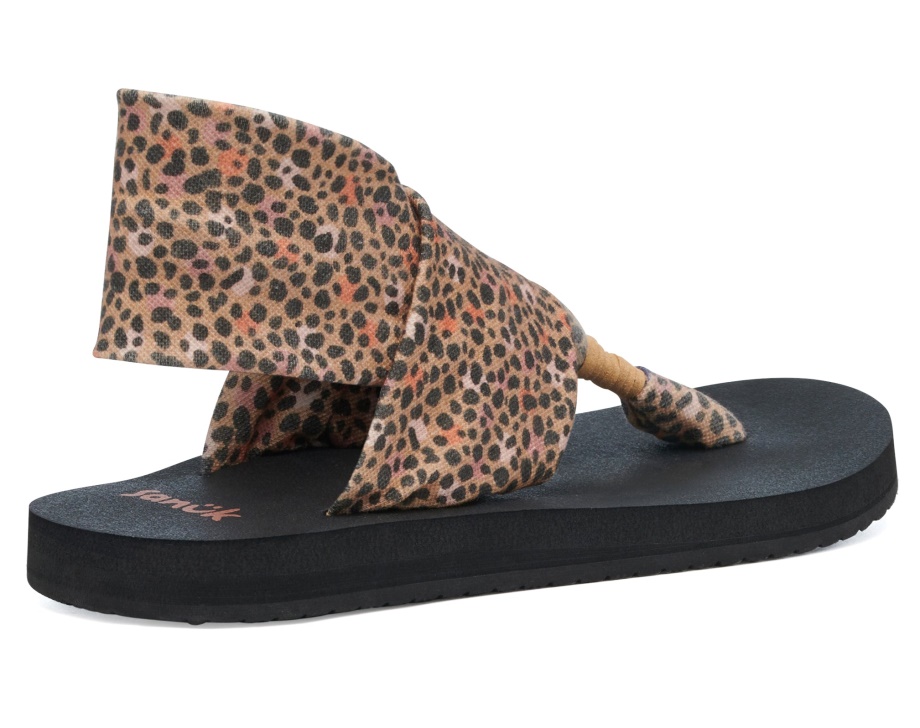 サヌーク W スリング St チーター タン マルチ