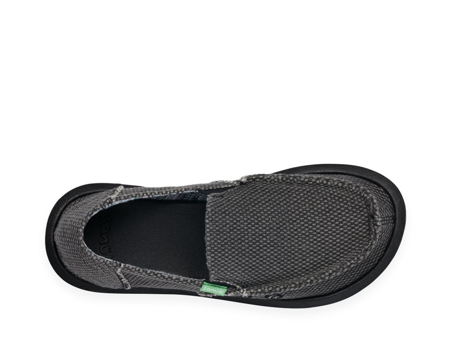 Sanuk Y Vagabond ボーイズ ブラック