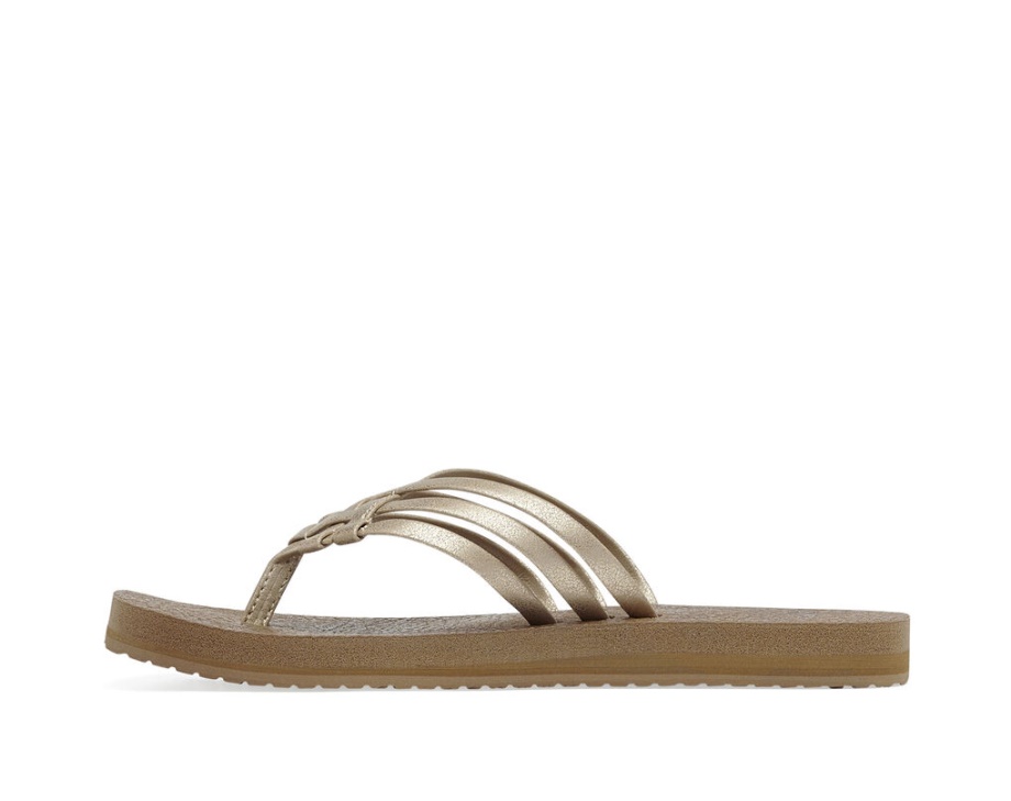 サヌーク ヨガ サンディ メタリック シャンパン