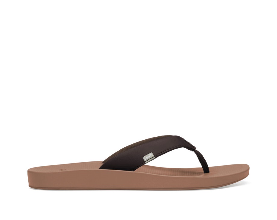 サヌーク コズミック ヨガマット(合成) ブラウン