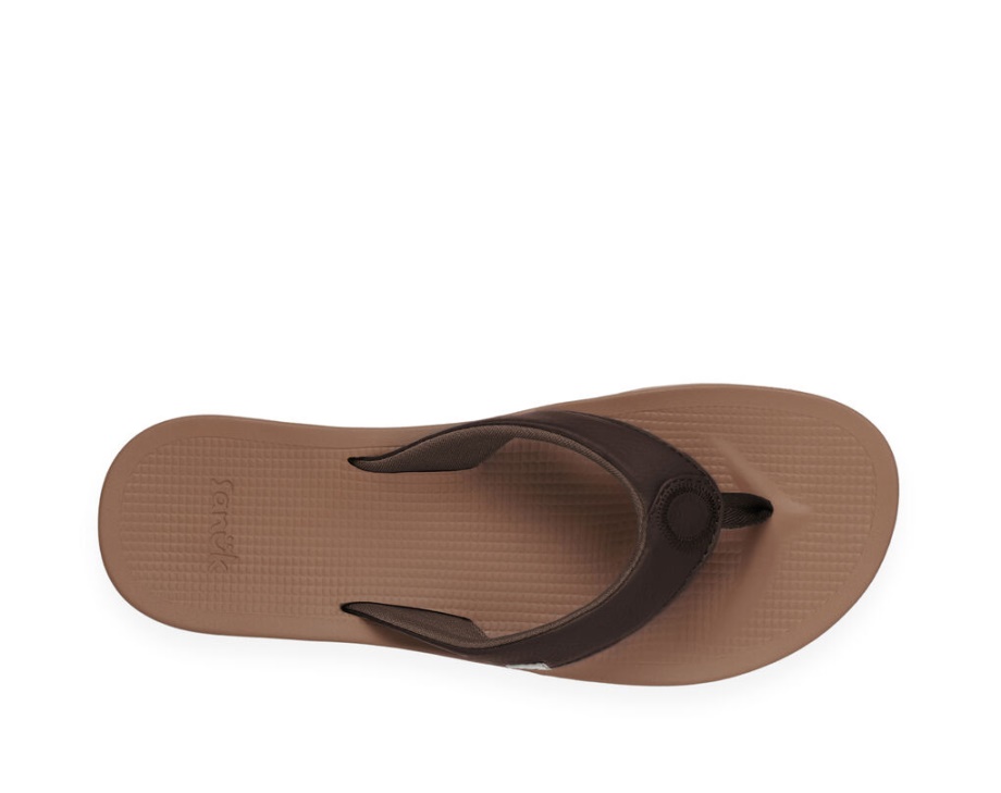 サヌーク コズミック ヨガマット(合成) ブラウン