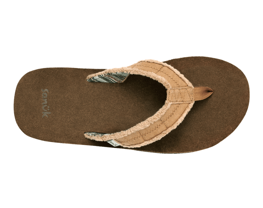 Sanuk Fraid ない St カーキ