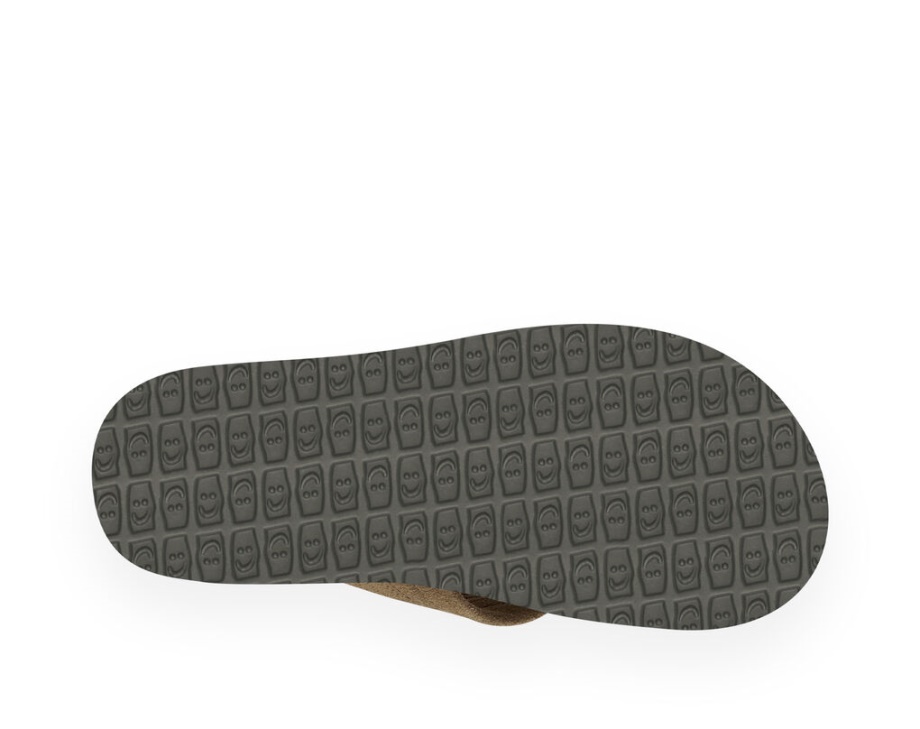 サヌーク ビール コージー スタッカー スエード タン