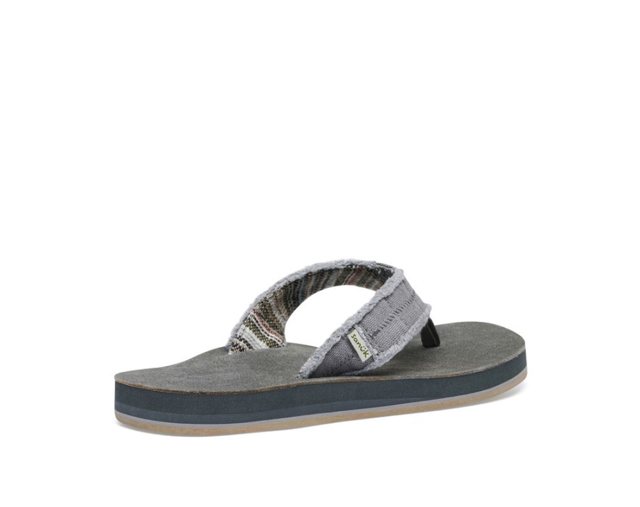 Sanuk Fraid Not St Charcoal