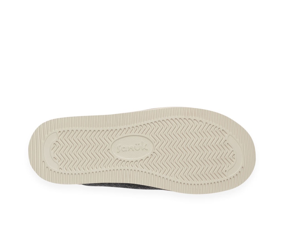 サヌーク コージー バイブ ロー SM ウール ダークグレー