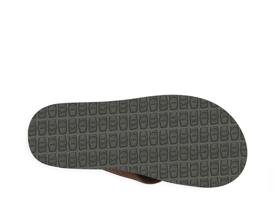 サヌークビールコージースタッカースエードブラウン